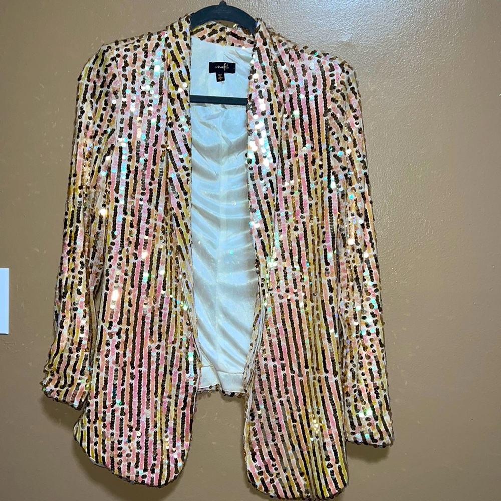 SEQUIN BLAZER